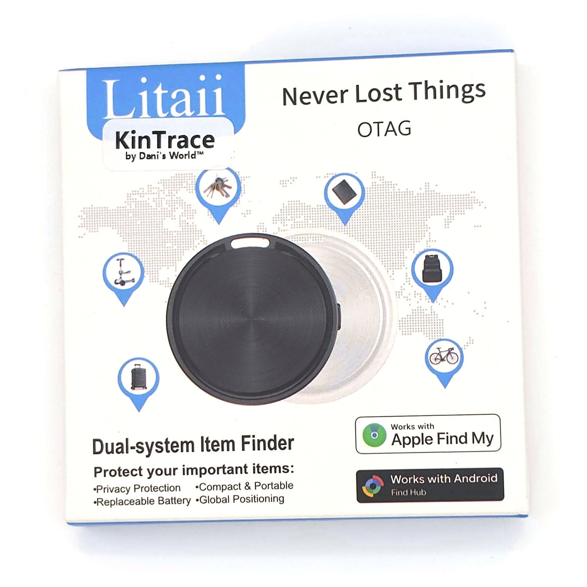 KinTrace FindMe Tag